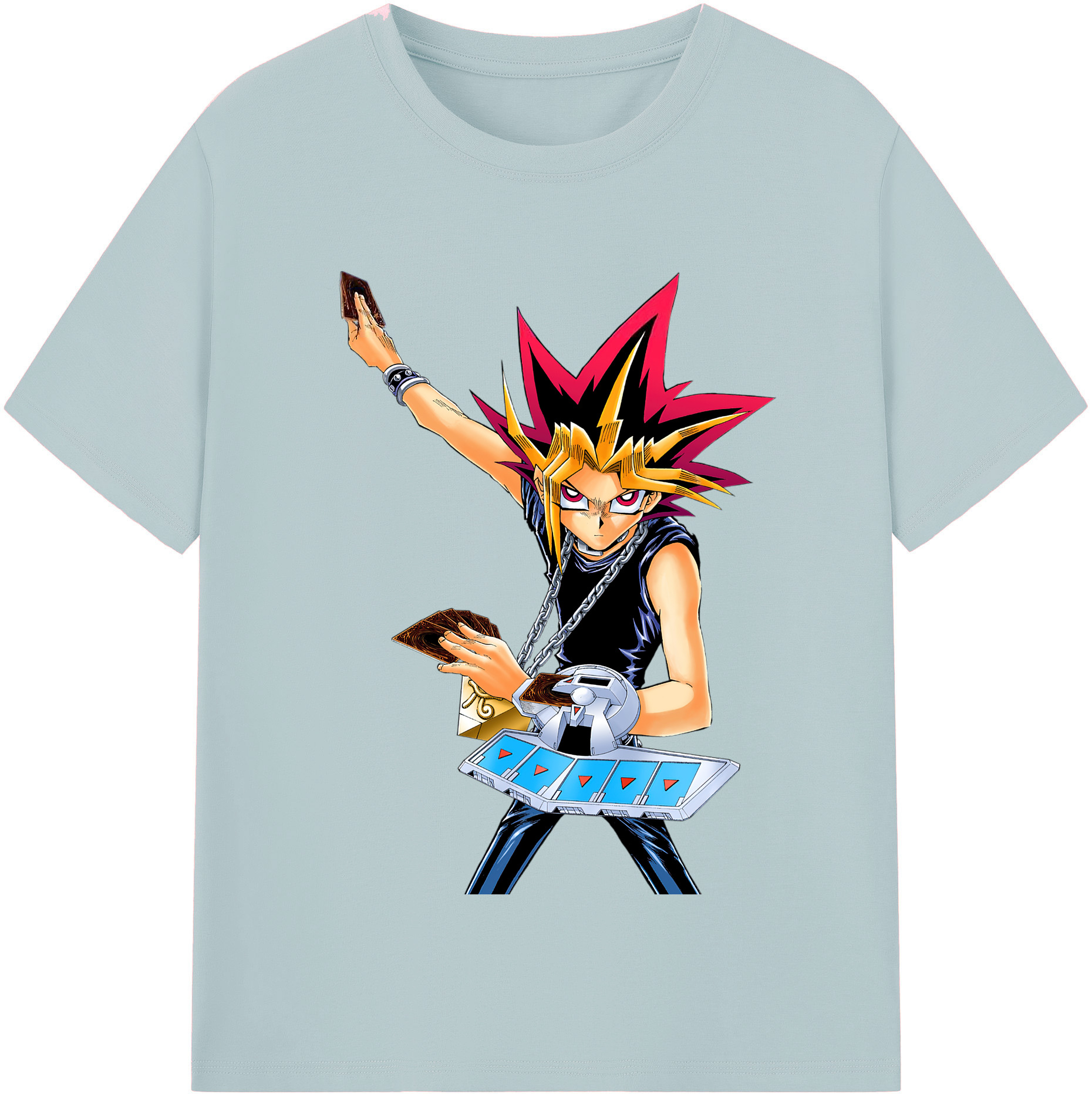 （画像用） 遊☆戯☆王 Yu-Gi-Oh! 綿100％半袖Tシャツ（フロントプリント）